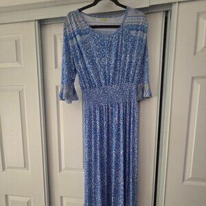 Light blue flower dress
